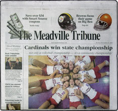 Meadville Tribune The Meadville Tribune is in the Erie PA DMA It is